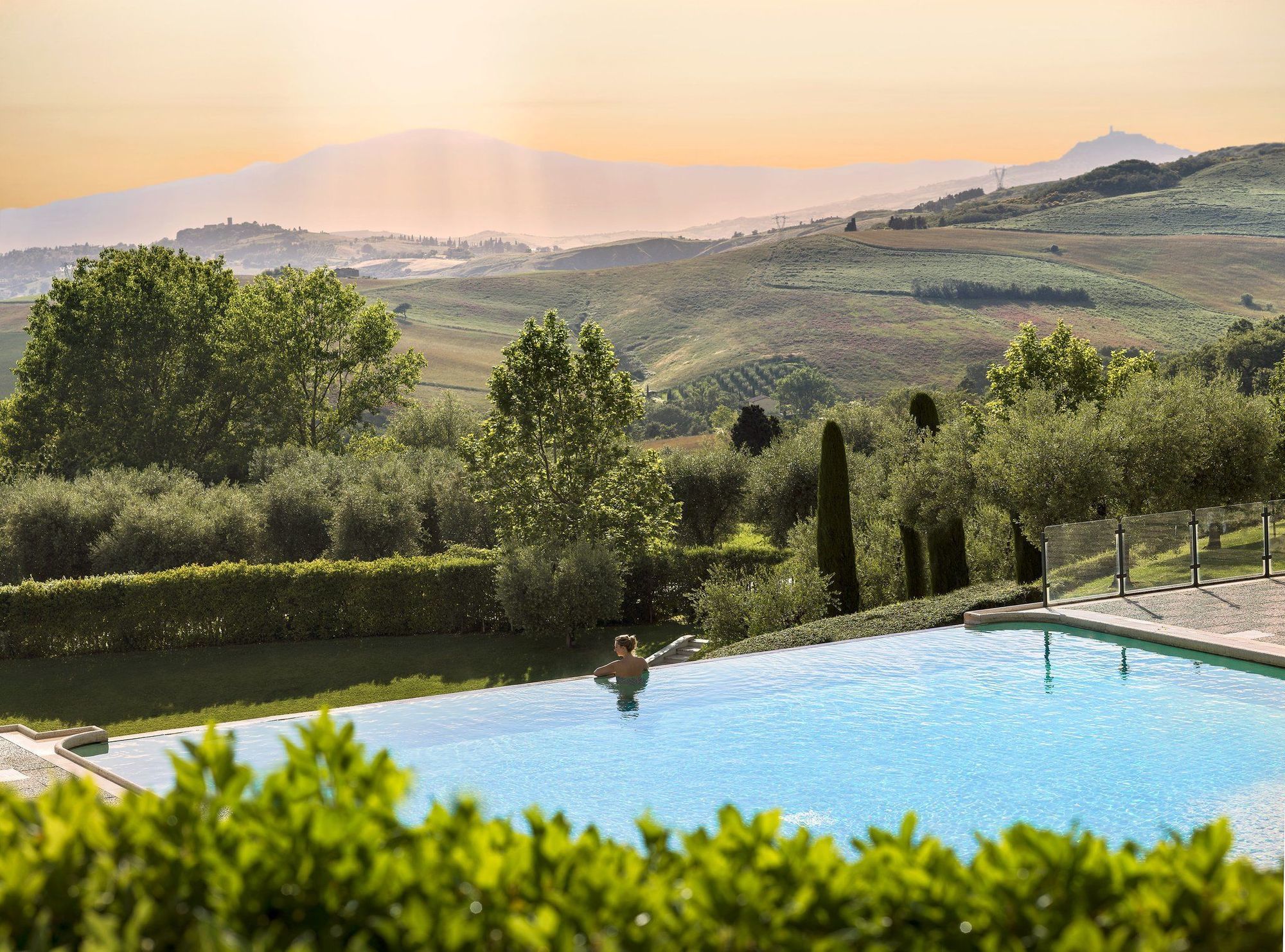 Fonteverde Lifestyle & Thermal Retreat - The Leading Hotels Of The World San Casciano dei Bagni Exterior foto View of the Chianti hills